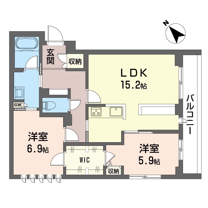 カーサ　オギクボ　プリマヴェーラ302-2