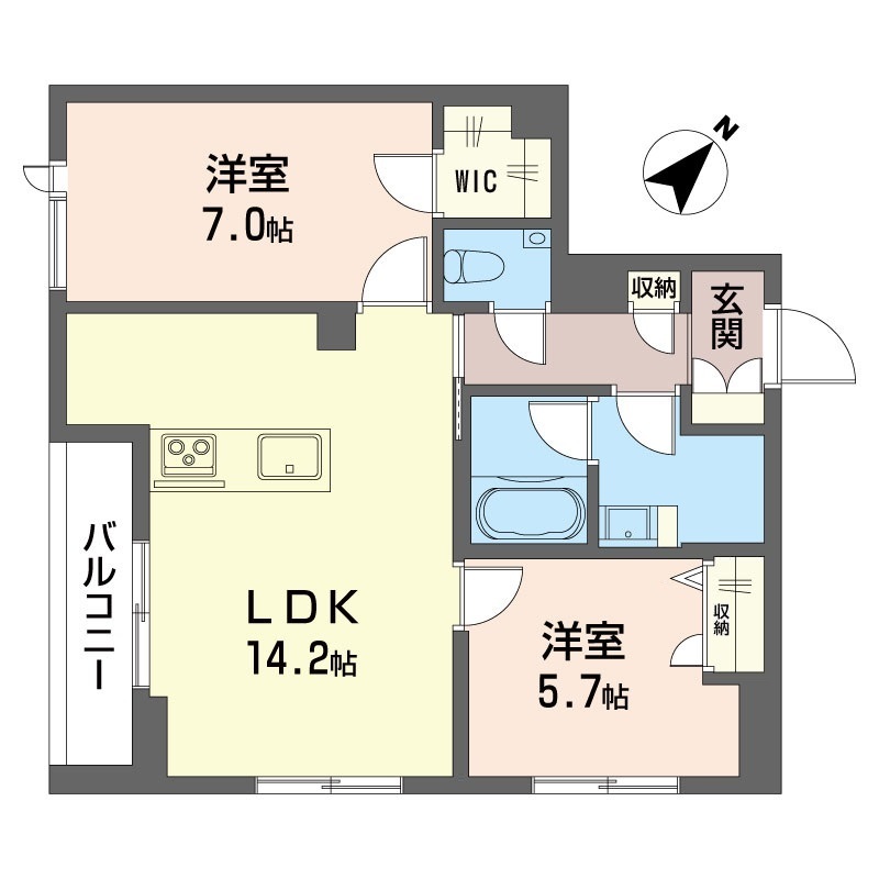 フォス　渋谷笹塚201-2