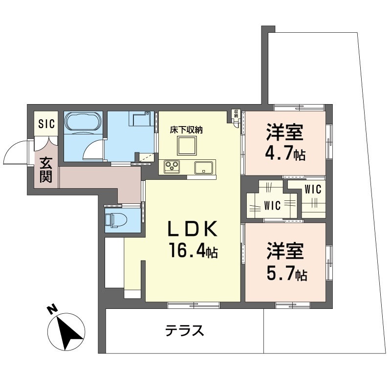 フレシア笹塚 105号-15