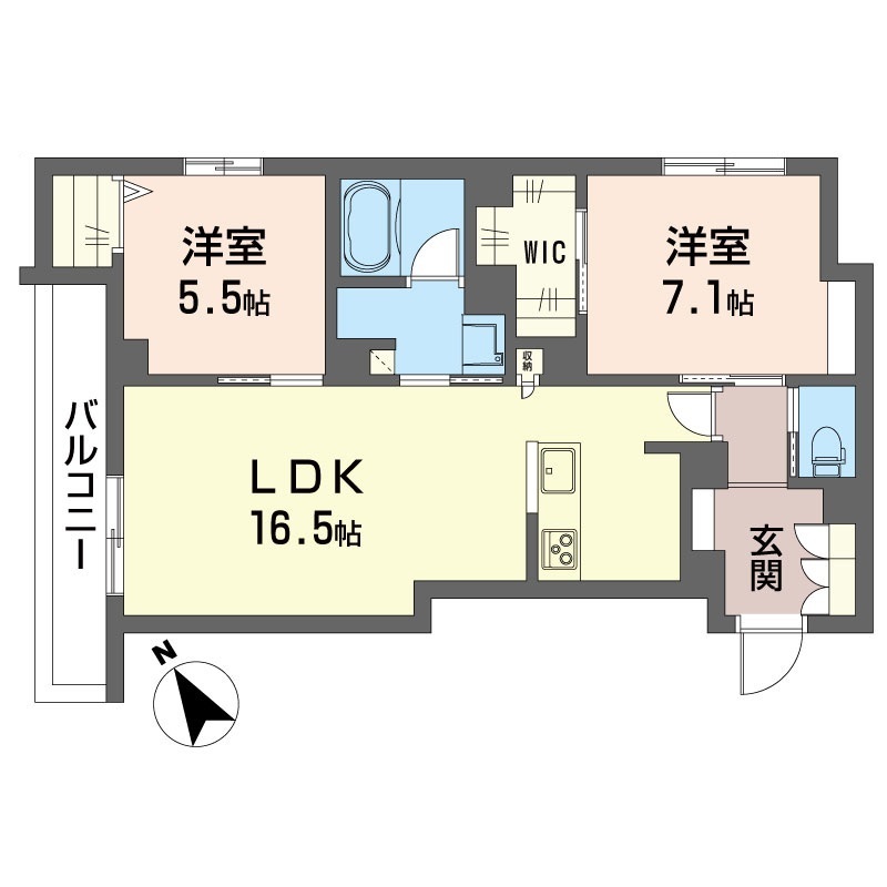 フレシア笹塚 201号-15