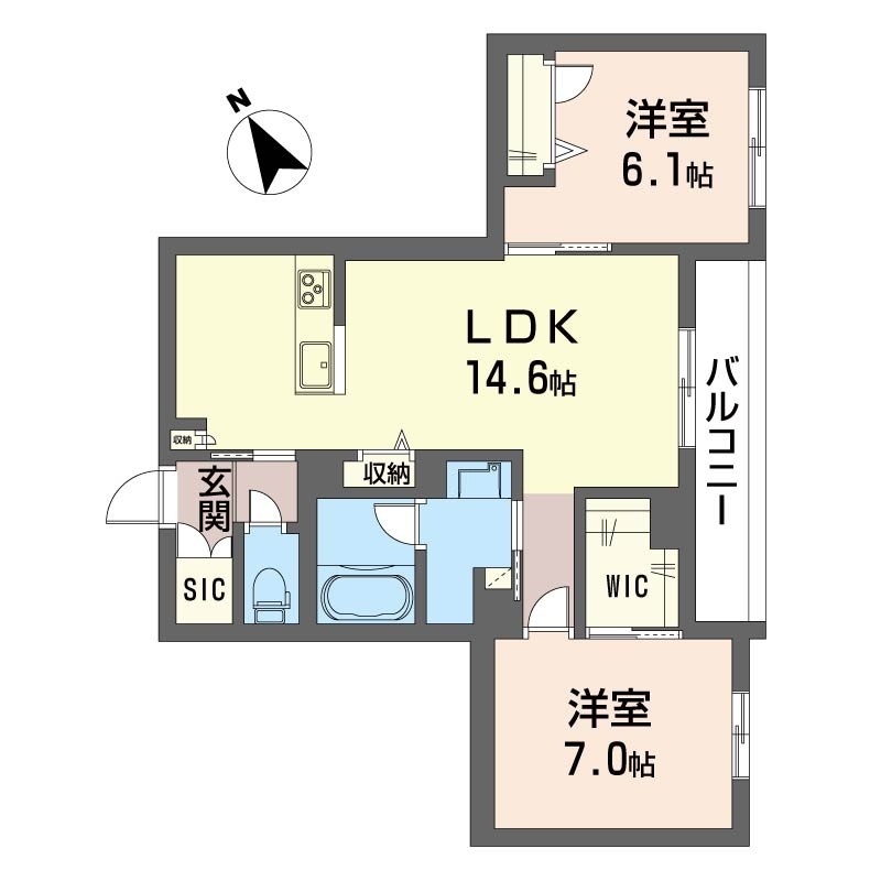 フレシア笹塚 303号-15