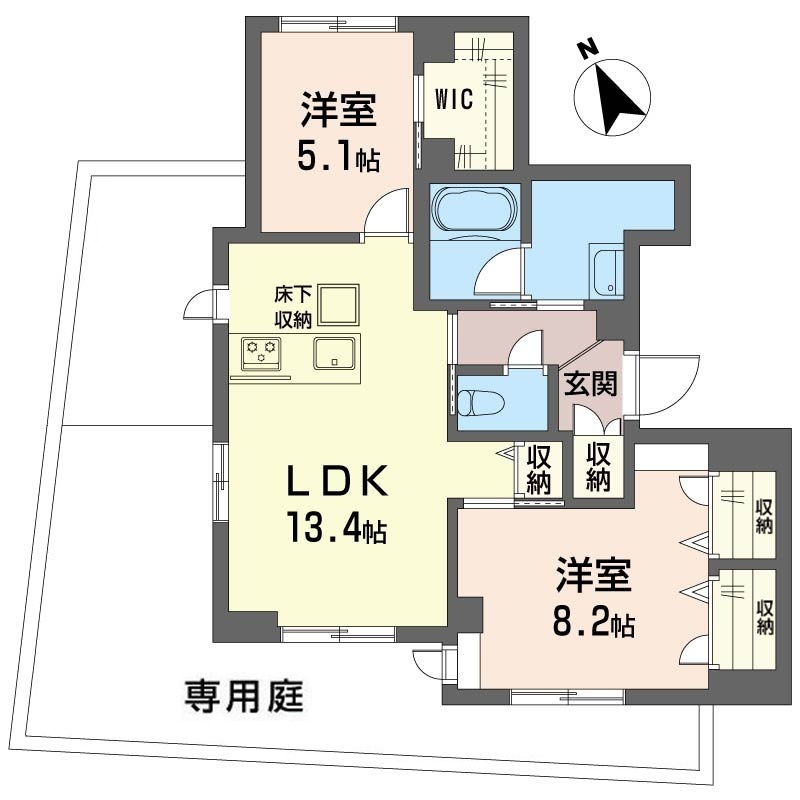 ヴィラ　ビアンカ１ 102号-14