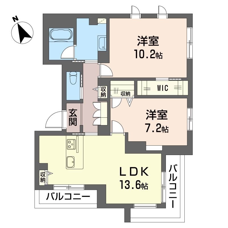 ヴィラ　ビアンカ１ 201号-14