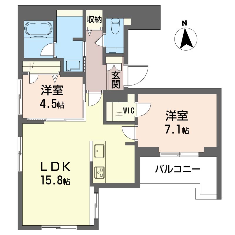 ルミエール四谷大京町 301号-15