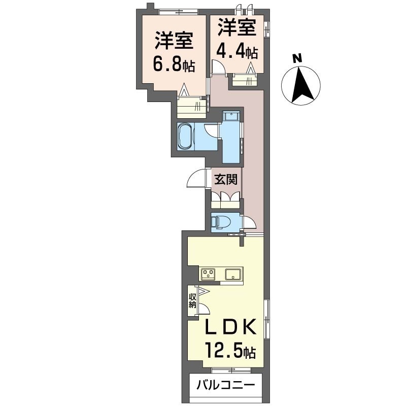 桜上水テラス 202号-15