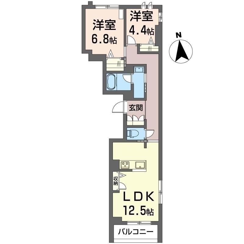 桜上水テラス 302号-15