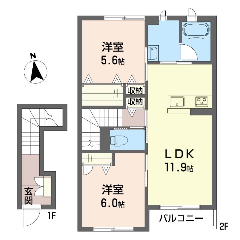 シャーメゾン アリエッタ 204号-16