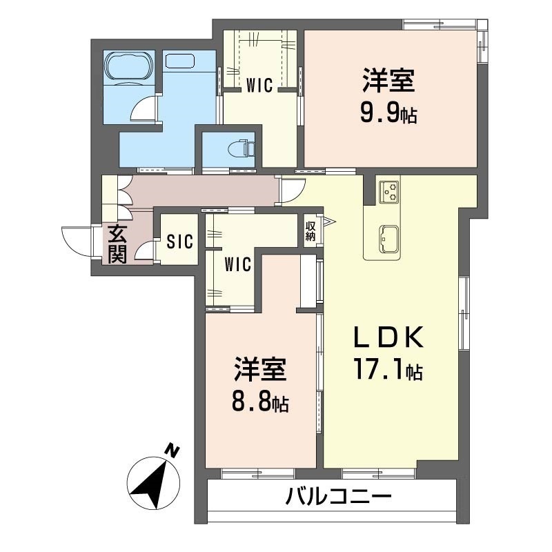 シャーメゾン ヴィステリオ 303号-16