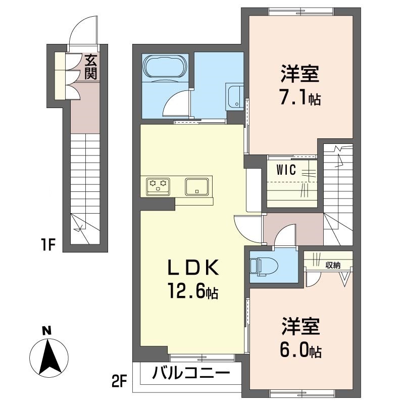 シャーメゾン田中201-2
