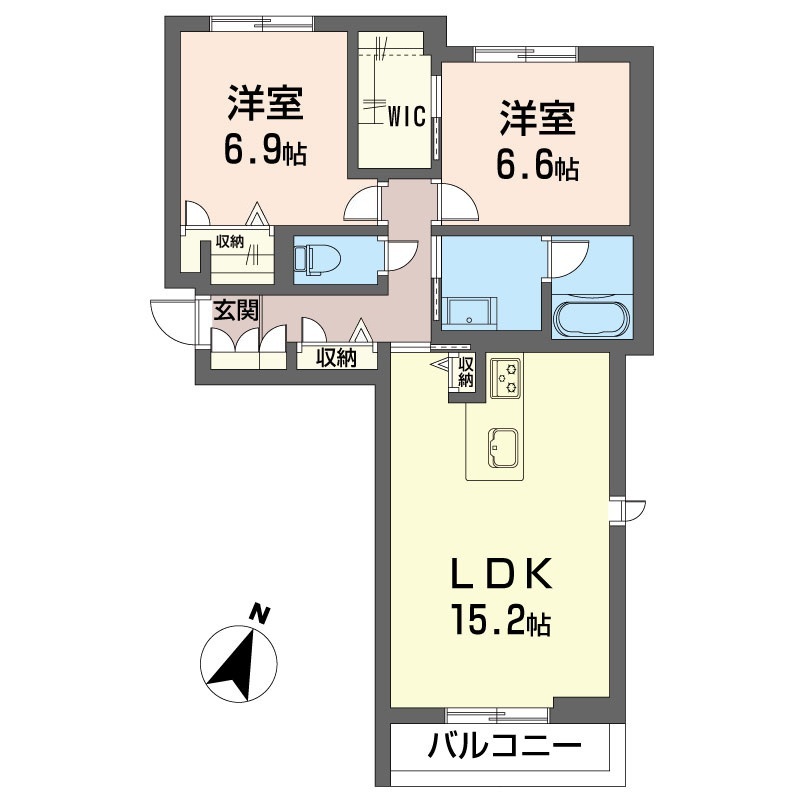 シャーメゾンＲｉｃｈｅ203-2
