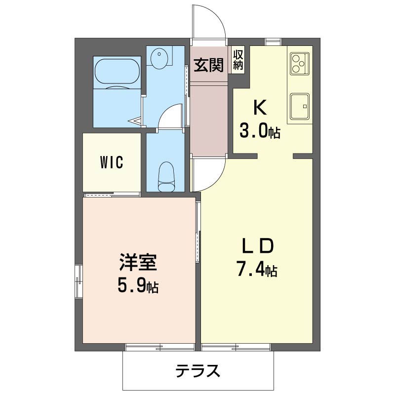 グリーンハイツあざれあ館102-2