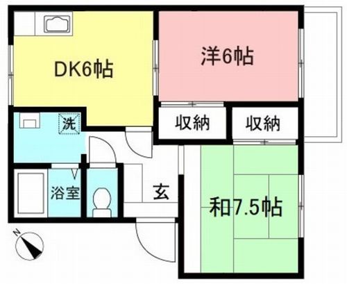 グリーンハイツ西館 202号-4