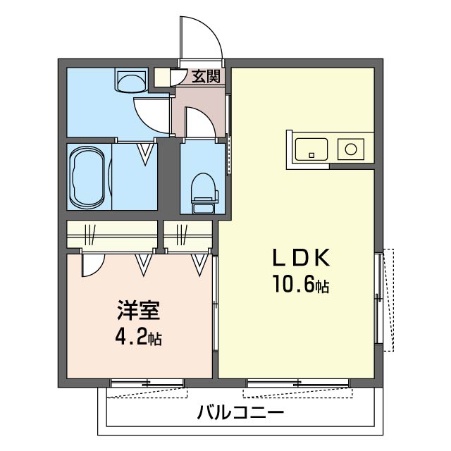 シャーメゾン　ルナ 201号-15