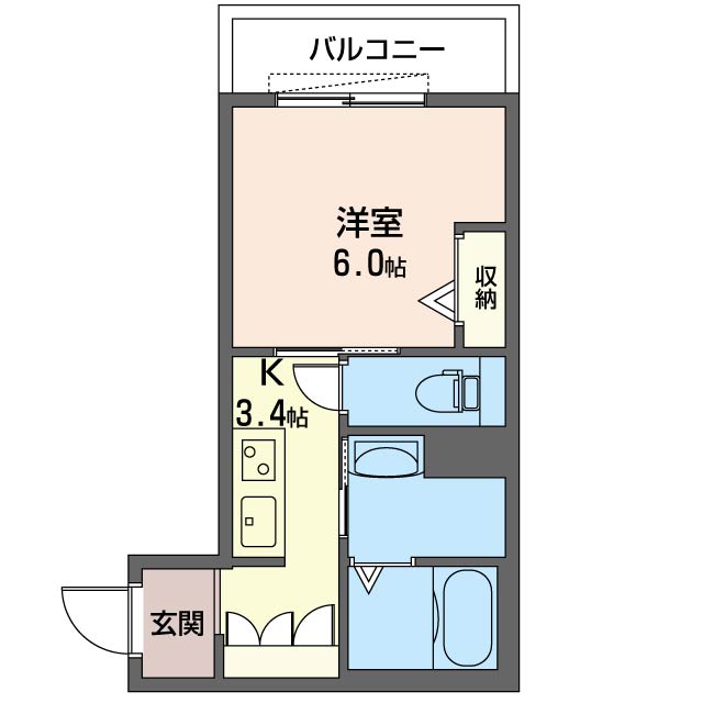 ネオフラッツワン 201号-2