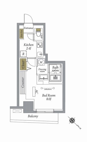ル・リアン築地 602号-16