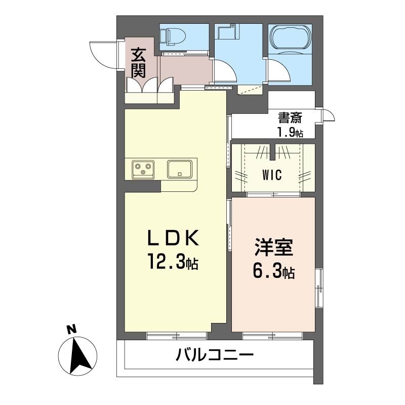 メゾンハクスイ 302号-2