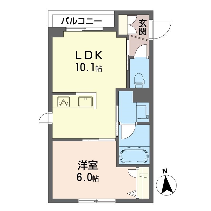 フォレナ萩中 202号-2