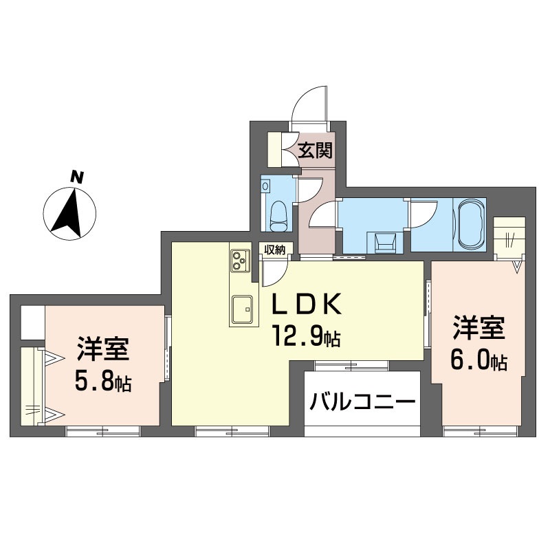 エクラージュ笹塚 302号-15