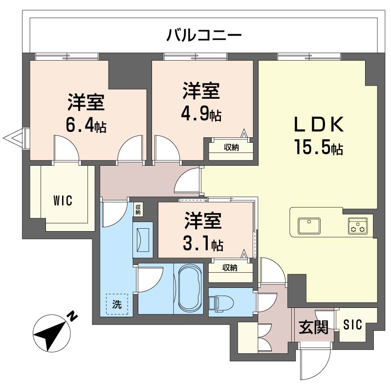 グランフォレスタ　二子玉川 301号-15