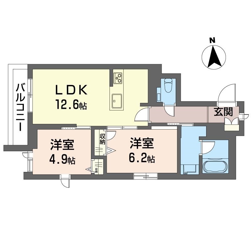 クレールミキ荻窪 302号-2