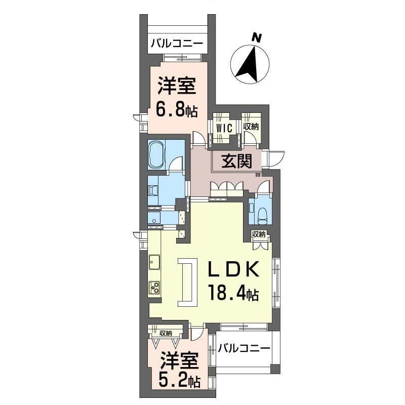 アロン・ド・赤堤 201号-15