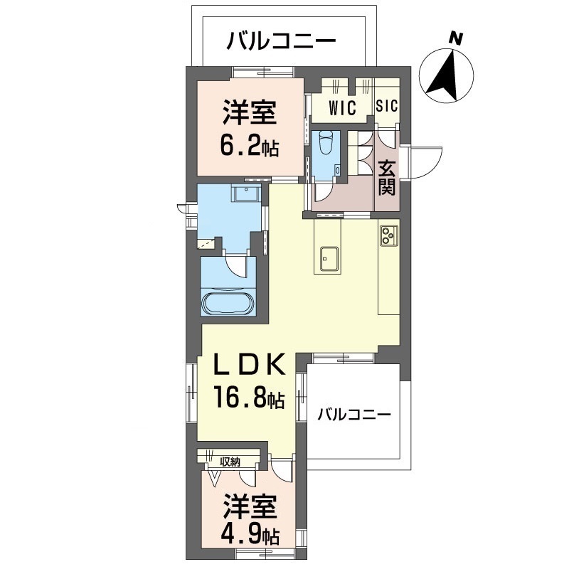 アロン・ド・赤堤 401号-15