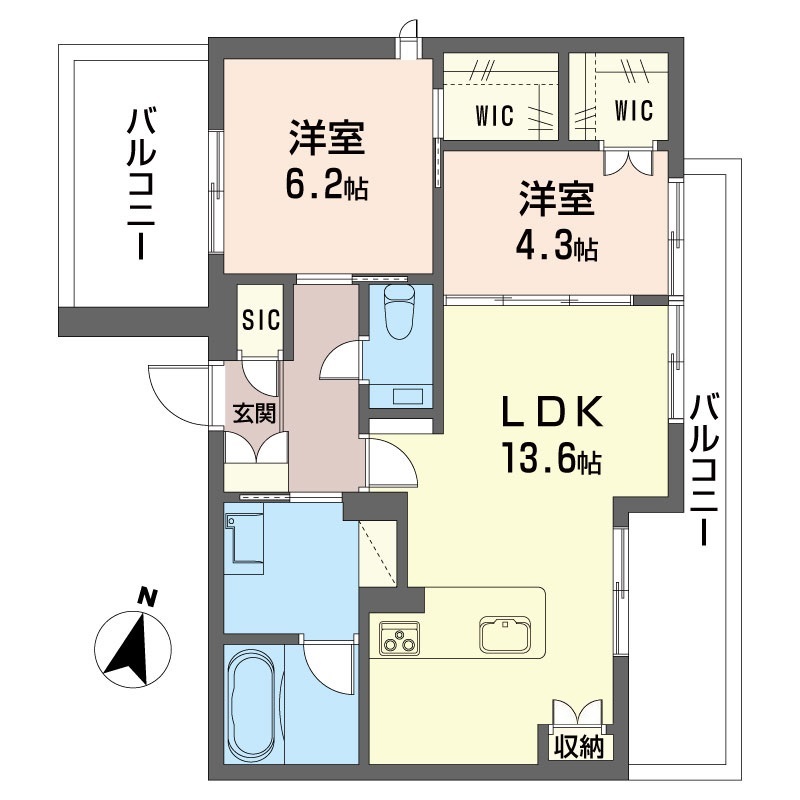 アロン・ド・赤堤 403号-5