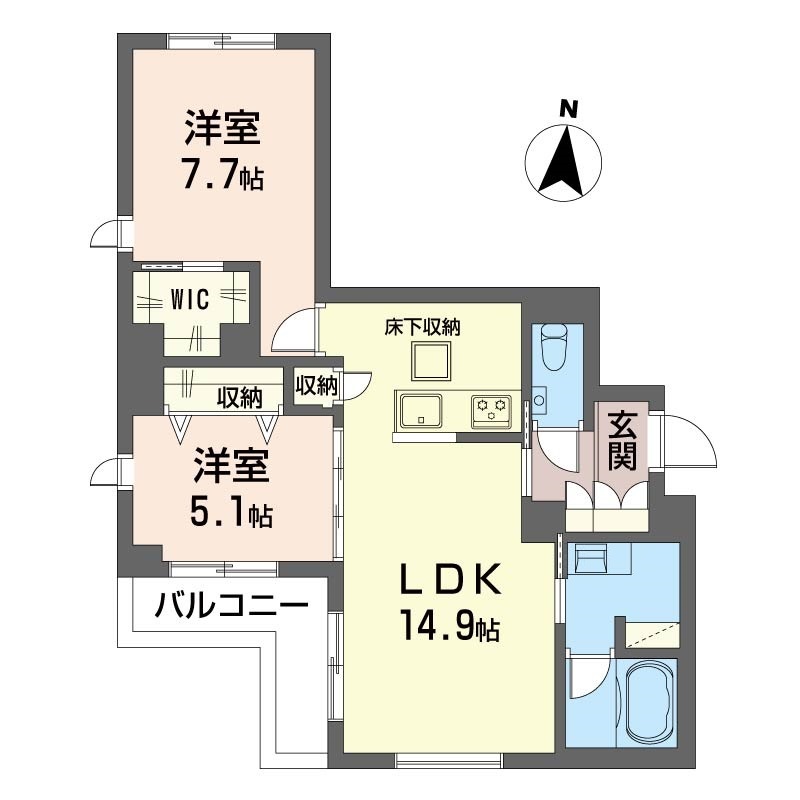 ルガール山王 103号-16