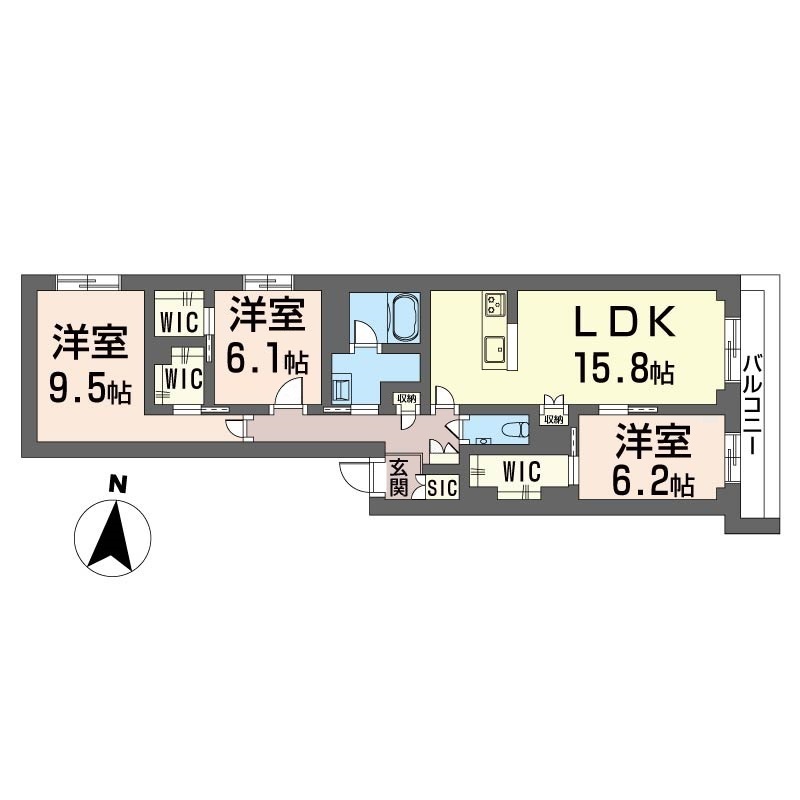 ルガール山王 201号-16
