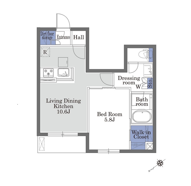 グランドハイツ原町102-2