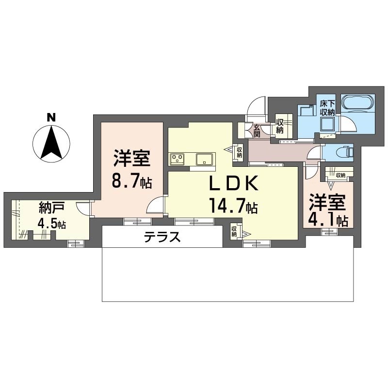 シャーメゾン東小金井101-2