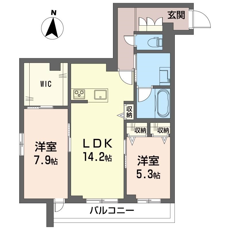 ヴォンデマルス立石 202号-15