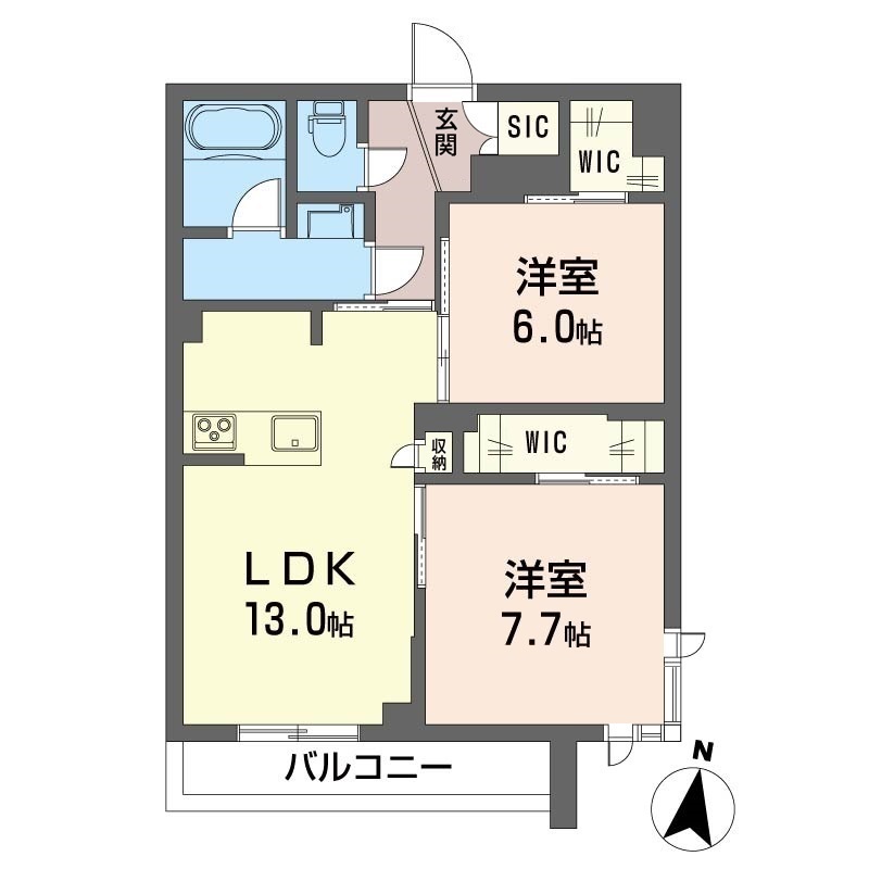 ヴォンデマルス立石 203号-15
