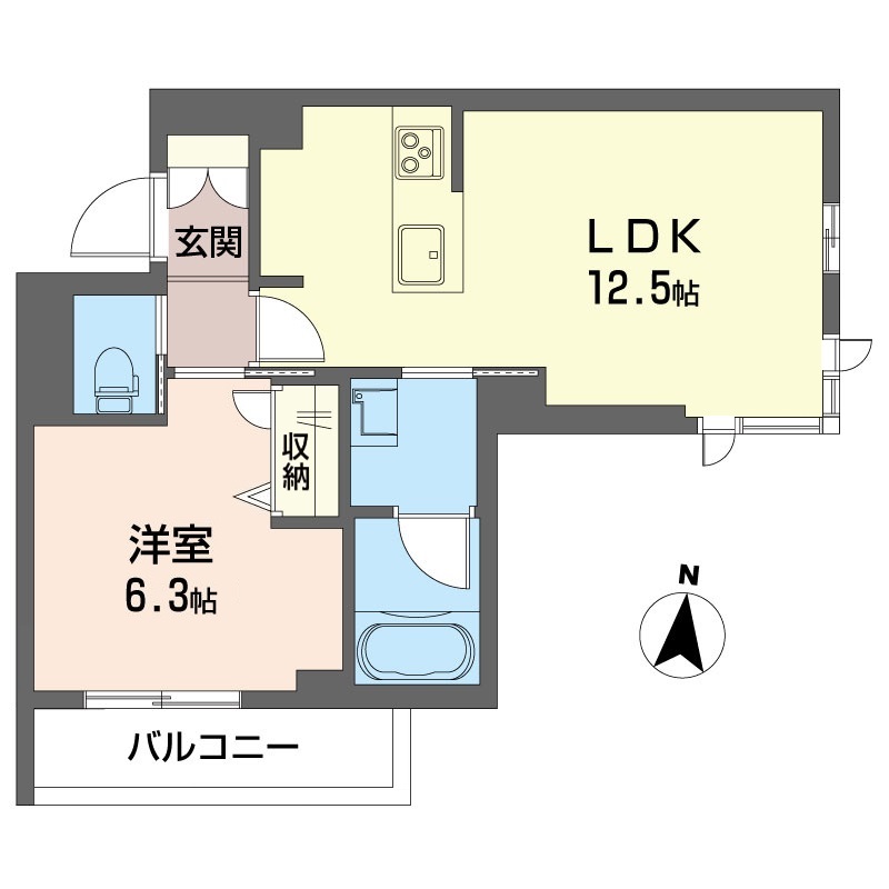 ヴォンデマルス立石 205号-14