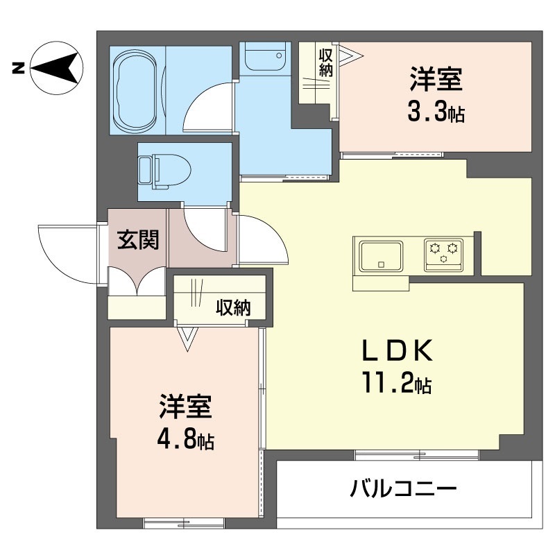 ビスタリエ南花畑 101号-9