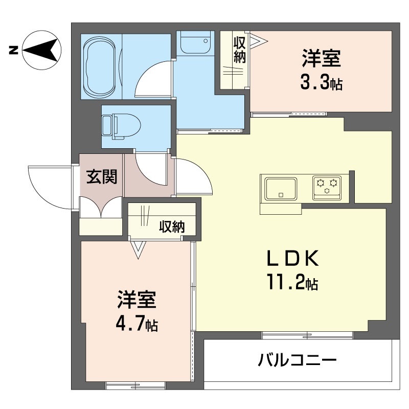 ビスタリエ南花畑 201号-9