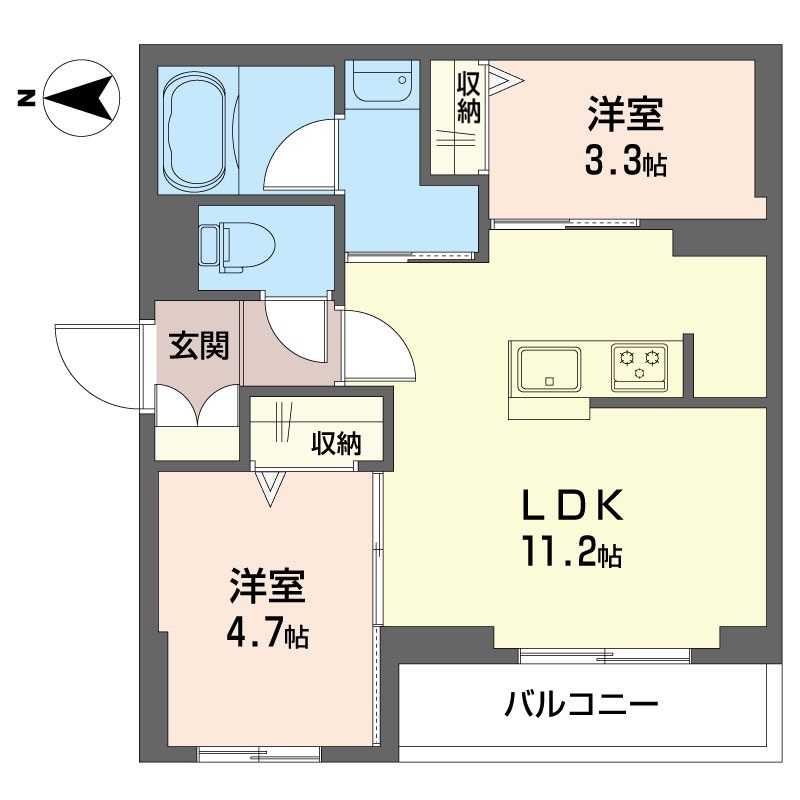 ビスタリエ南花畑 301号-9