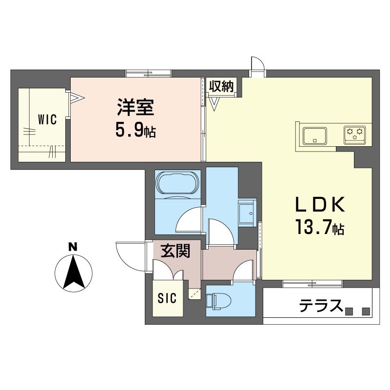フェリーチェ 世田谷 102号-14