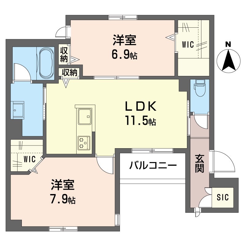 フェリーチェ 世田谷 201号-14