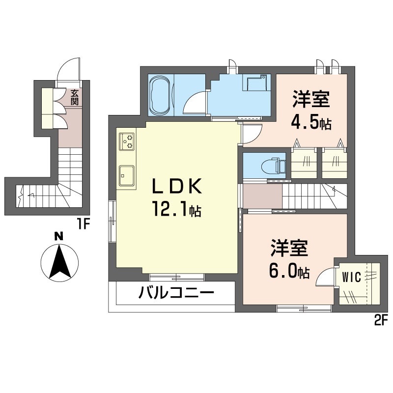フィオーレ 世田谷 201号-9