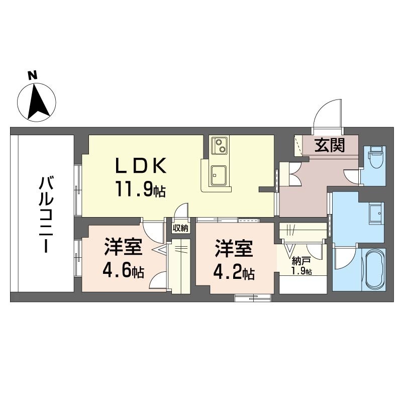 リベリエッタ千歳船橋301-2
