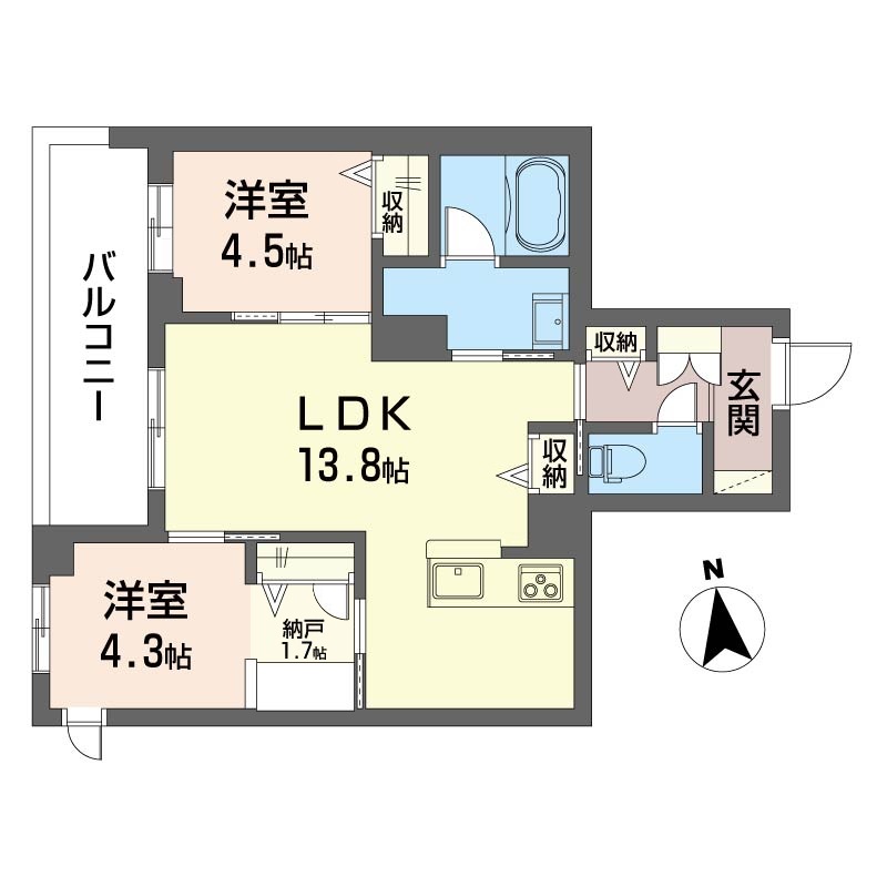 リベリエッタ千歳船橋302-2