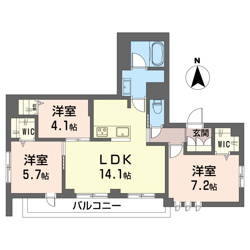 グランディール練馬 301号-14
