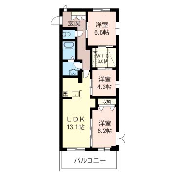 ボナール志村 206号-6