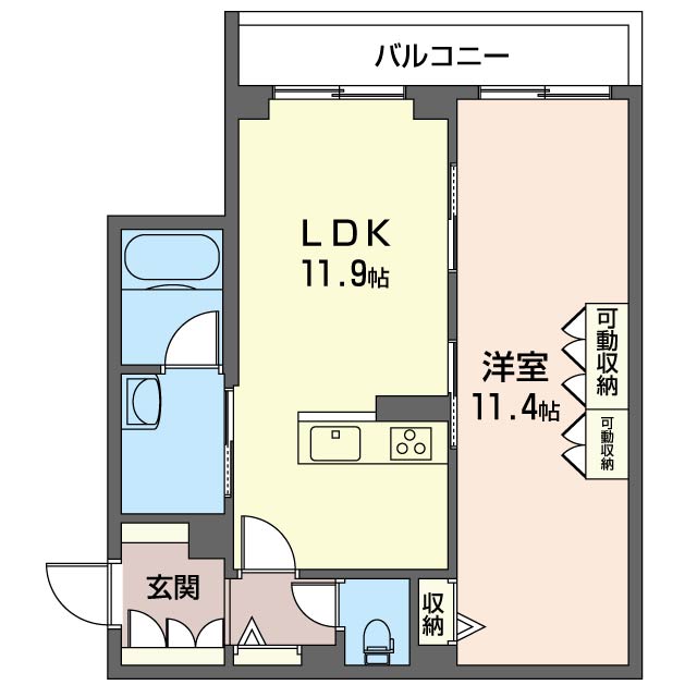 カーサ　フェニックス　ウエスト 206号-6