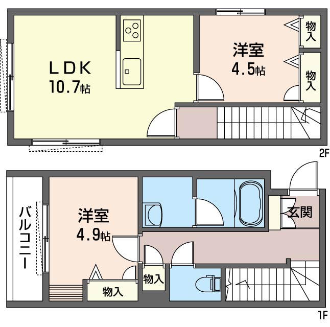 ヴィラ　ルミエール101-2