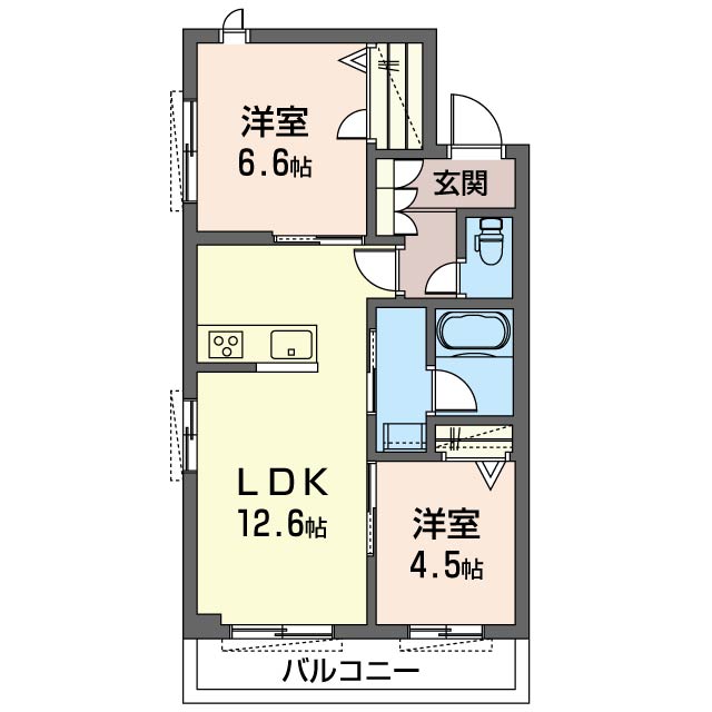 チッタ ドーロ 浮間舟渡 405号-6