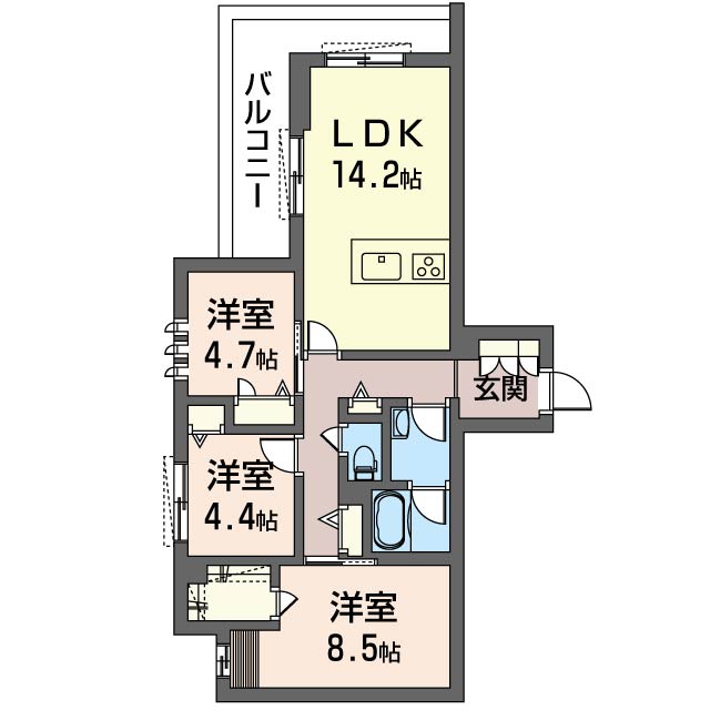 フローラ　ケイプ 206号-16