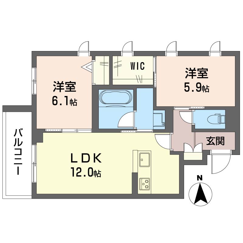 パームテラス石神井 203号-16