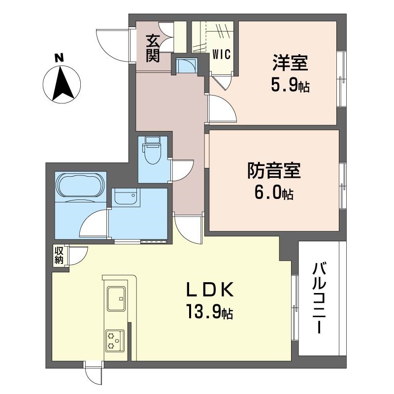 ハーモニーコート目白 201号-16